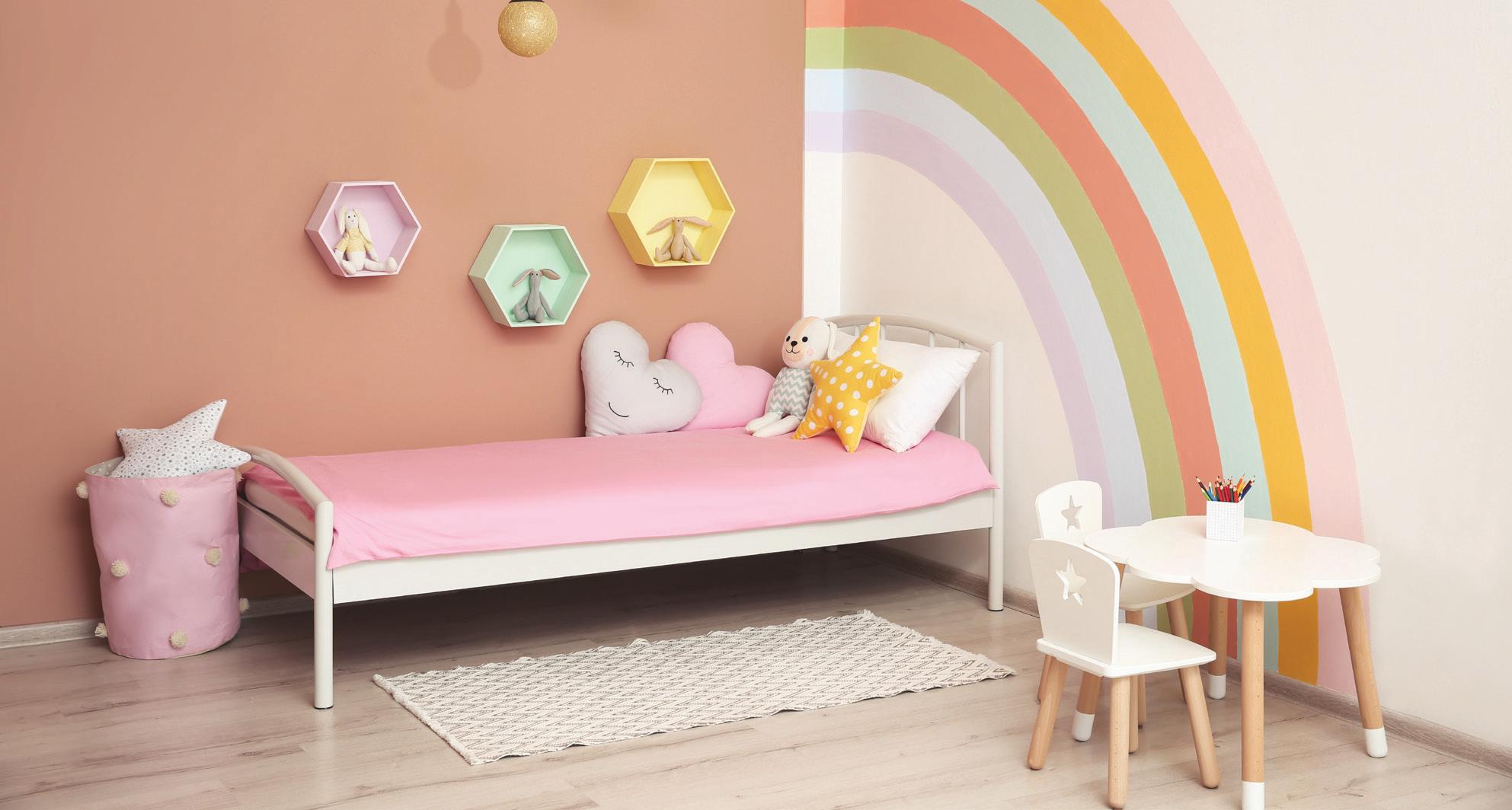 Use colours wisely to enhance children's EMOTIONAL WELL-BEING
