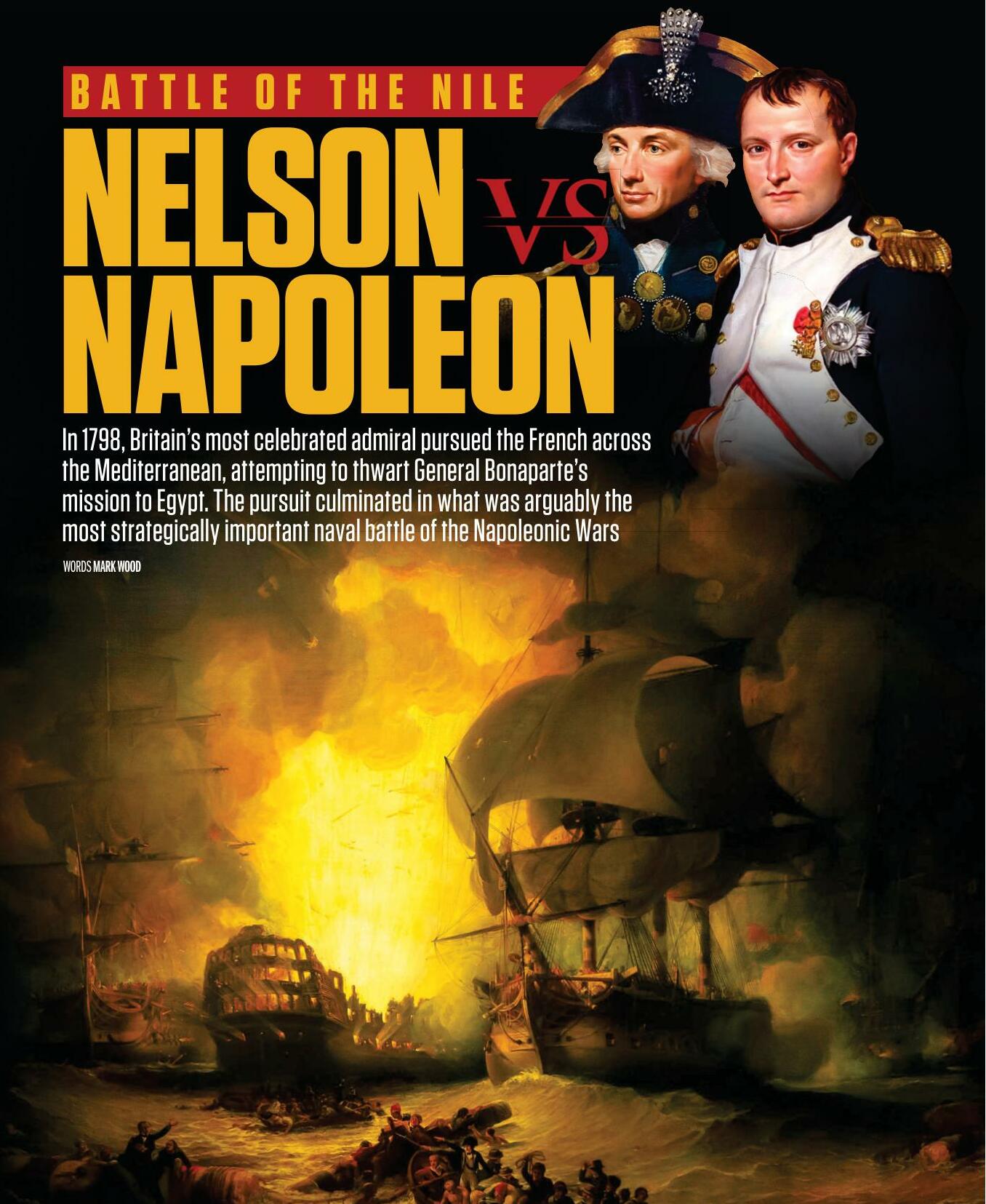 BATTLE OF THE NILE NELSON vs NAPOLEON