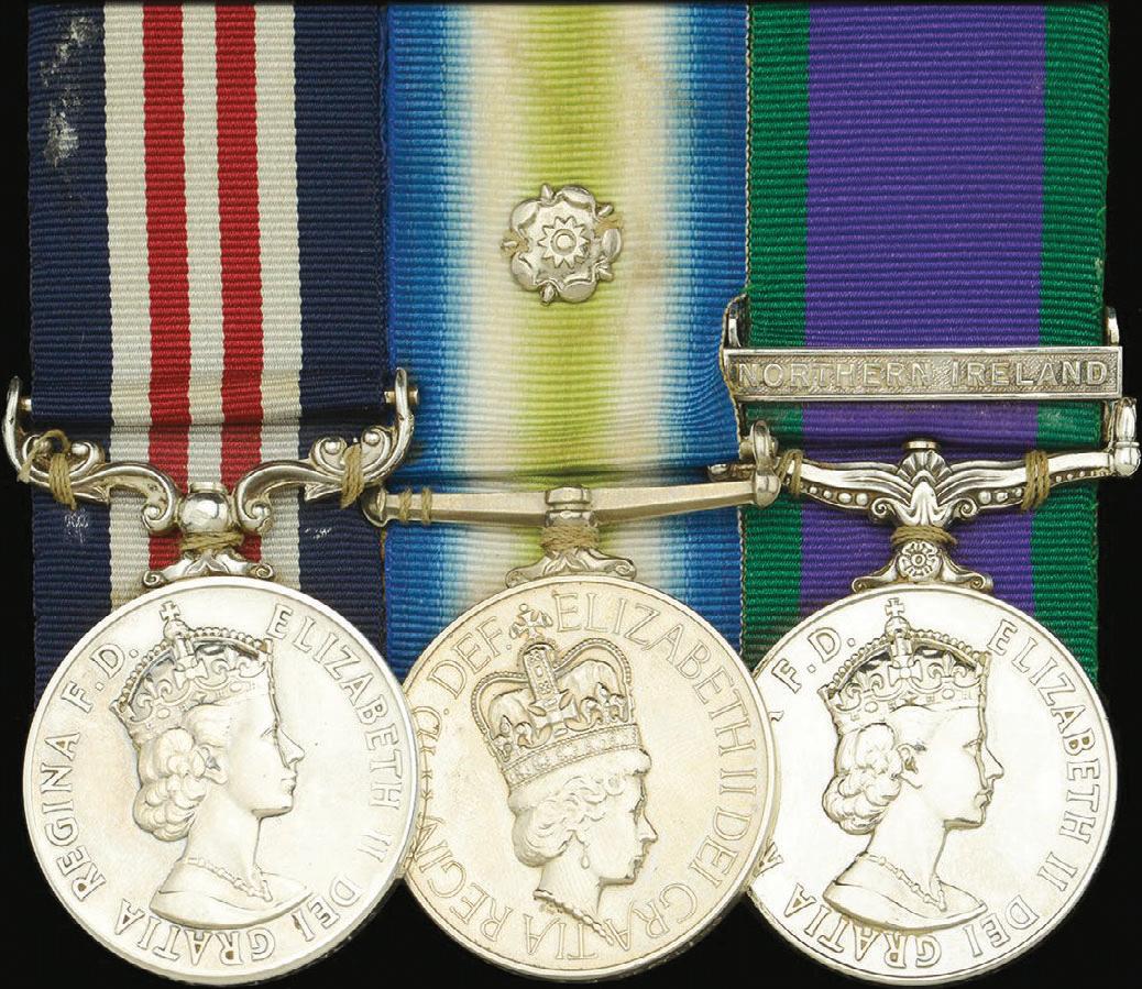 BATTLE OF GOOSE GREEN MILITARY MEDAL GROUP