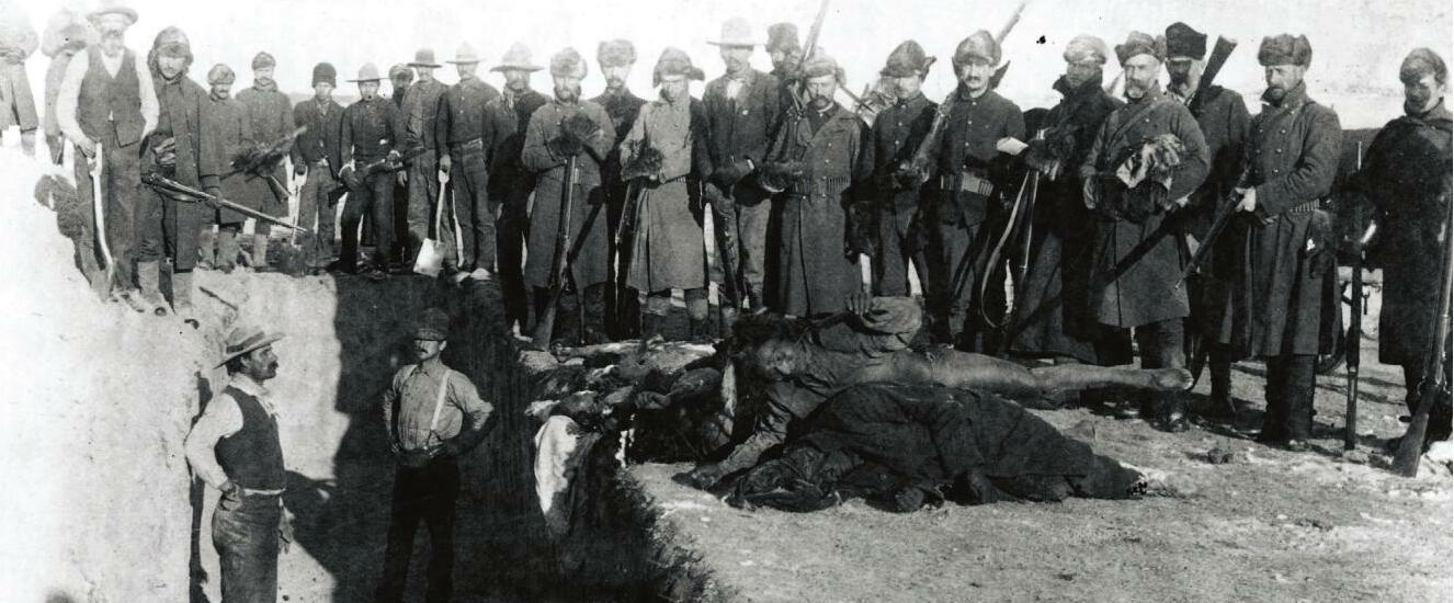 THE MASSACRE AT WOUNDED KNEE