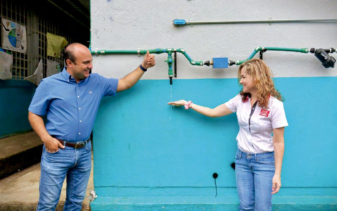 Agua segura llega a escuelas