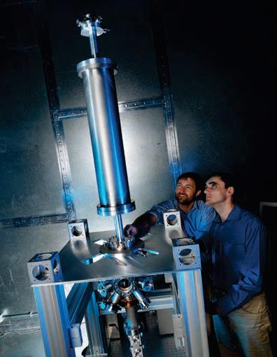 INSIDE AN ATOMIC CLOCK