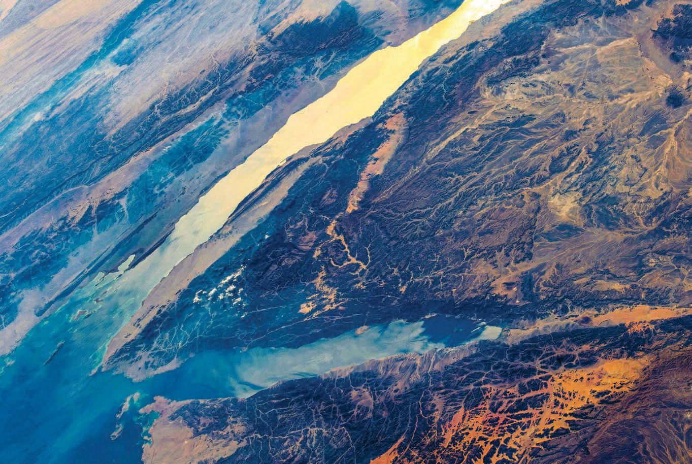 The Gulf of Suez is pulling apart