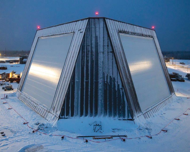 SPACE FORCE SHOWS OFF ITS NEW ALASKA RADAR POST