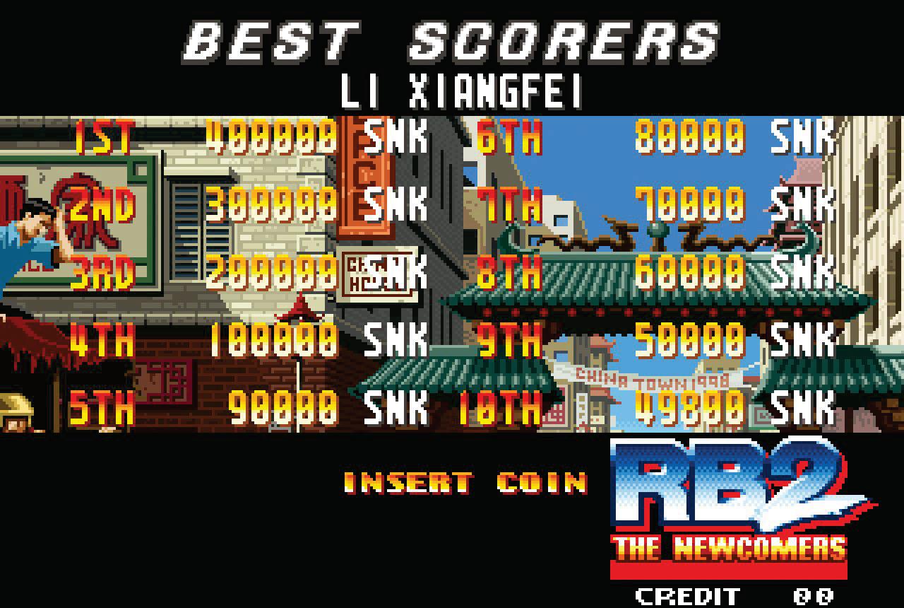 THE MAKING OF RB2 TM THE NEWCOMERS