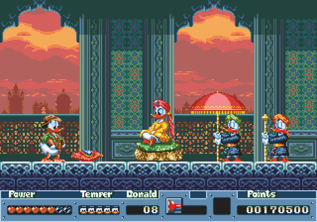 QUACKSHOT STARRING Donald Duck