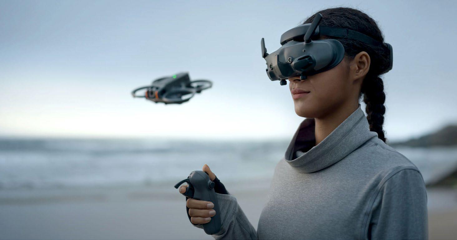 DJI Avata 2 FPV drone launches with Goggles 3