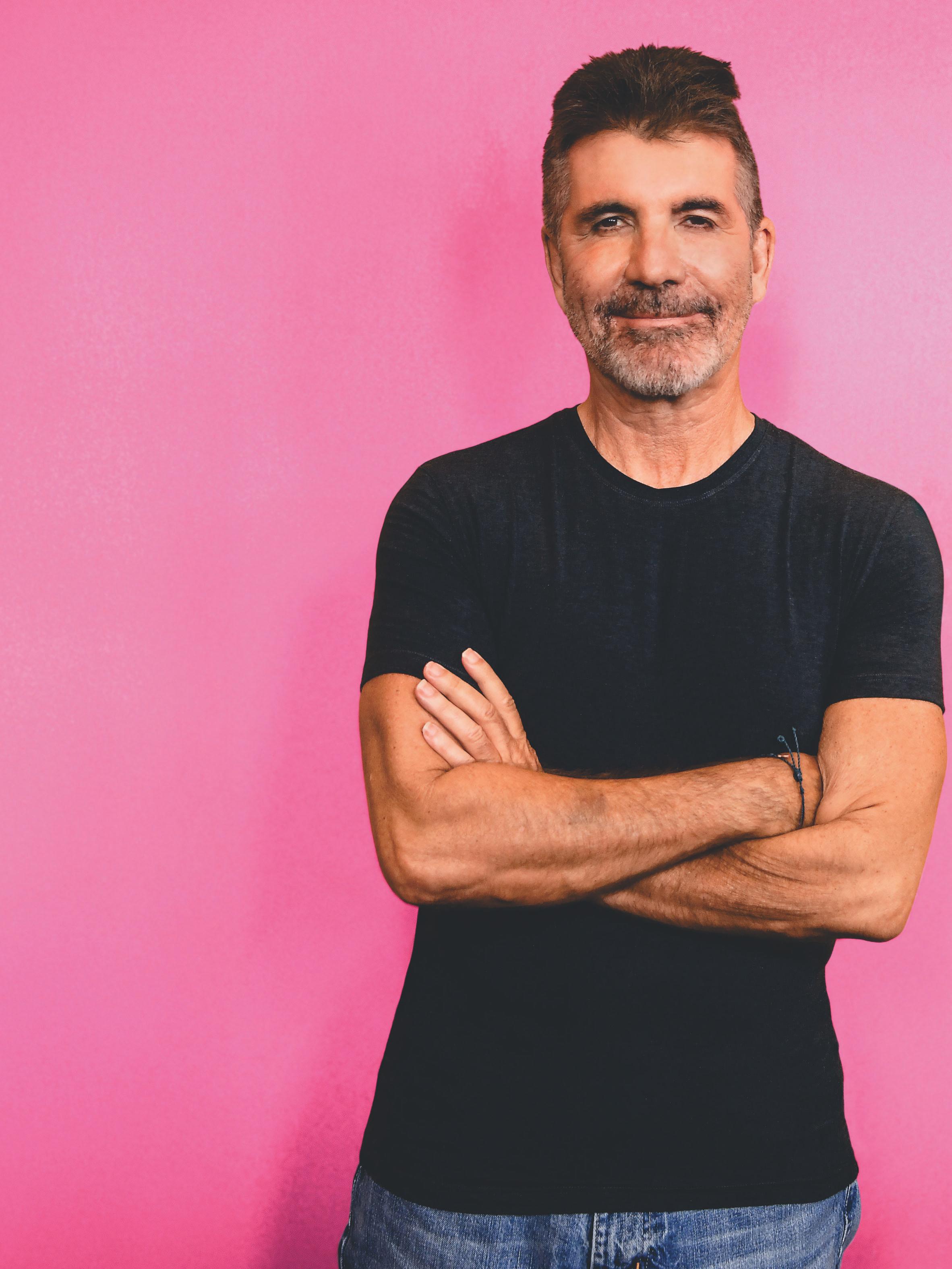 SIMON COWELL IS STILL JUST A GUY IN A BLACK T-SHIRT (With a Few Hundred No. 1s!)