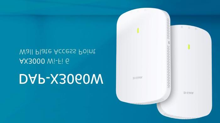 D-Link Launches Compact Wi-Fi 6 Wall-Plate AP for Smart Spaces