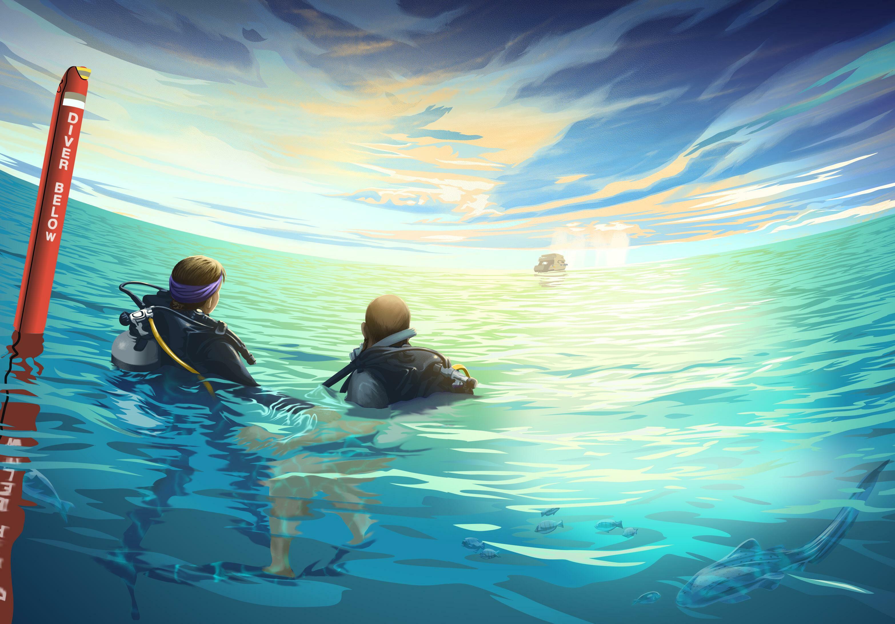 A LA DERIVA EN UN MAR INFINITO