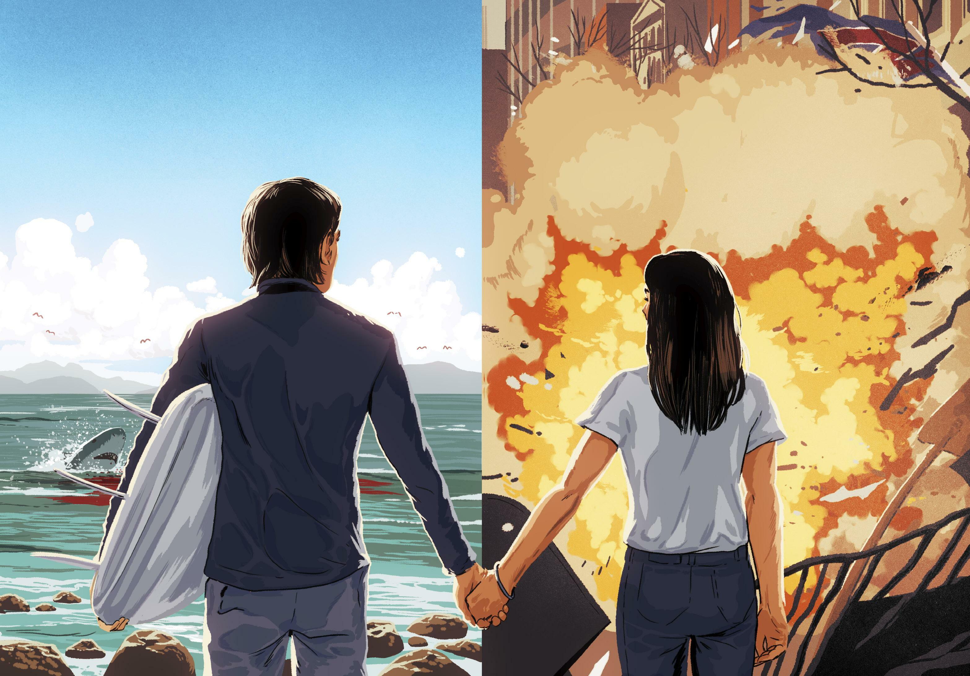 DOS TERRIBLES ATAQUES, UNA HISTORIA DE AMOR