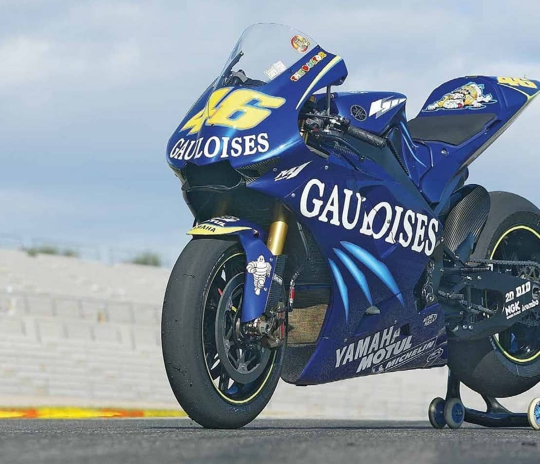 Valentino Russi's 04 YAMAHA YZF-M1 Simply the best