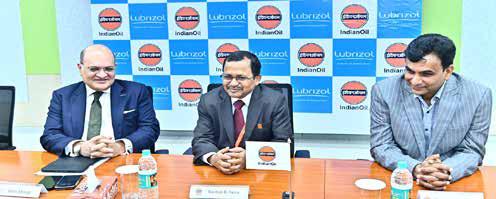 LUBRIZOL AND INDIANOIL SIGN MOU FOR ENHANCED STRATEGIC PARTNERSHIP
