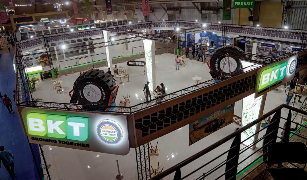 BKT strengthens mining footprint with next-gen tires at IME 2025