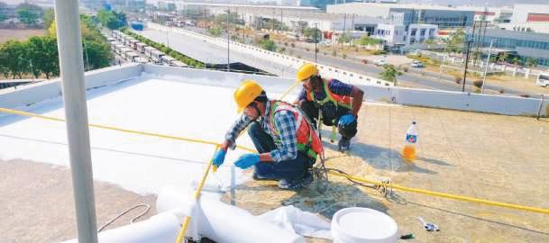 A digital transformation story in waterproofing