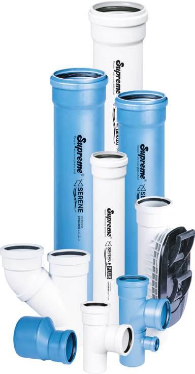 Supreme Industries launches Serene and Serene Plus advanced PP silent drainage systems