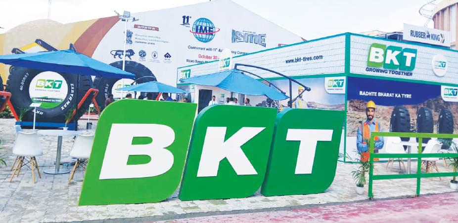 BKT presented advanced EARTHMAX range at IME 2025 for next-generation mining performance