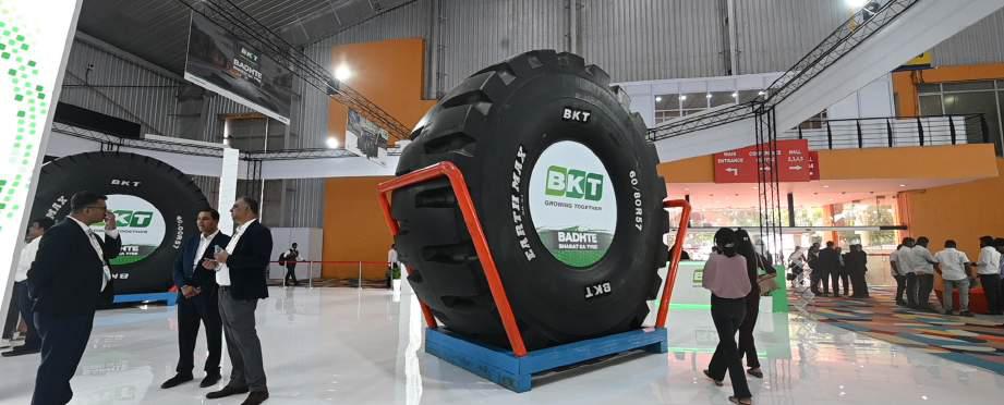 BKT spotlights ultra-large mining tyres and radial innovations at EXCON 2025
