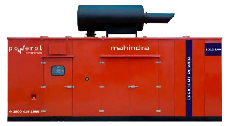 Mahindra Powerol unveils high-capacity diesel generator with 1010-1250 KVA