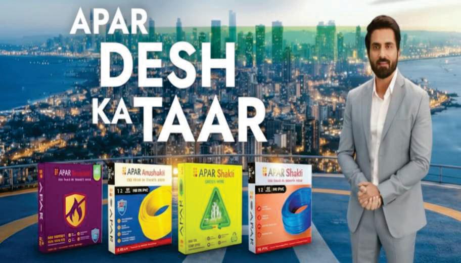 Sonu Sood in APAR's new TVC connecting nation-grade engineering to Indian homes