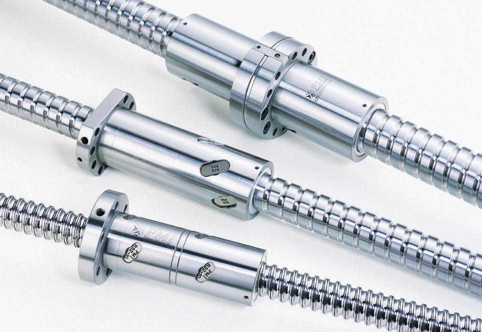 PMI Guideways and Ground Ballscrews are popular choices for industrial manufacturing