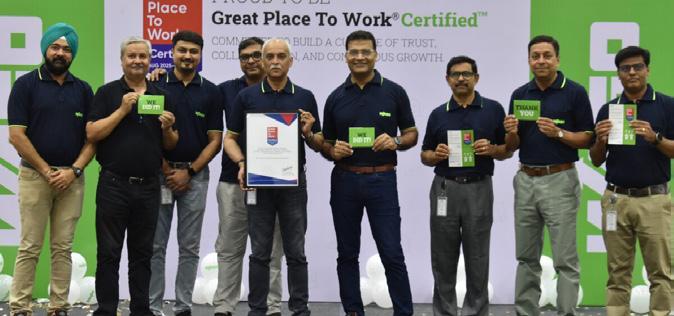 WAGO India earns Great Place to Work certification