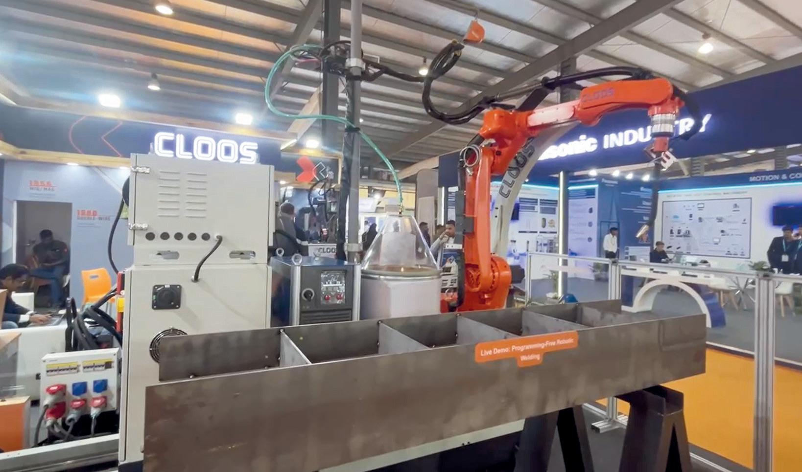 Programme-free robotic welding built for shop floor reality