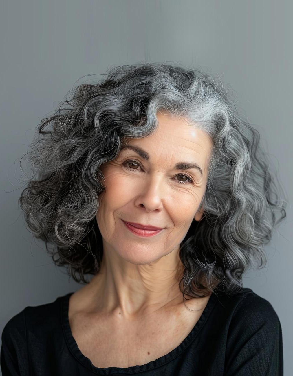 Curly Hairstyles For Women OVER 50