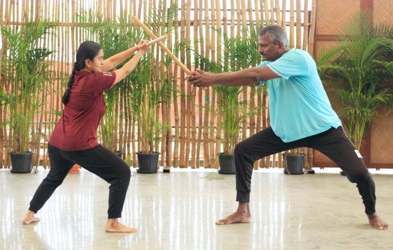 Lavanyaa Gladston: THE MARTIAL ART COUPLE