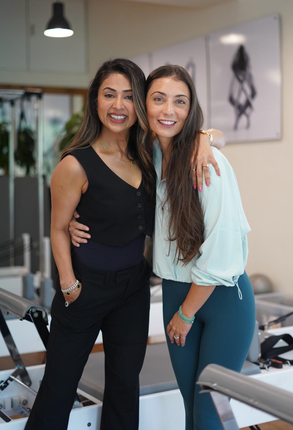 THE PILATES POWERHOUSE DUO CLOE SOMMADOSSI ANJALI CHANDIRAMANI &