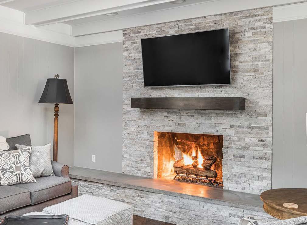 FIREPLACE MAKEOVERS
