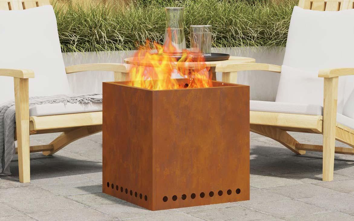 BUILD YOUR OWN BACKYARD FIRE PIT