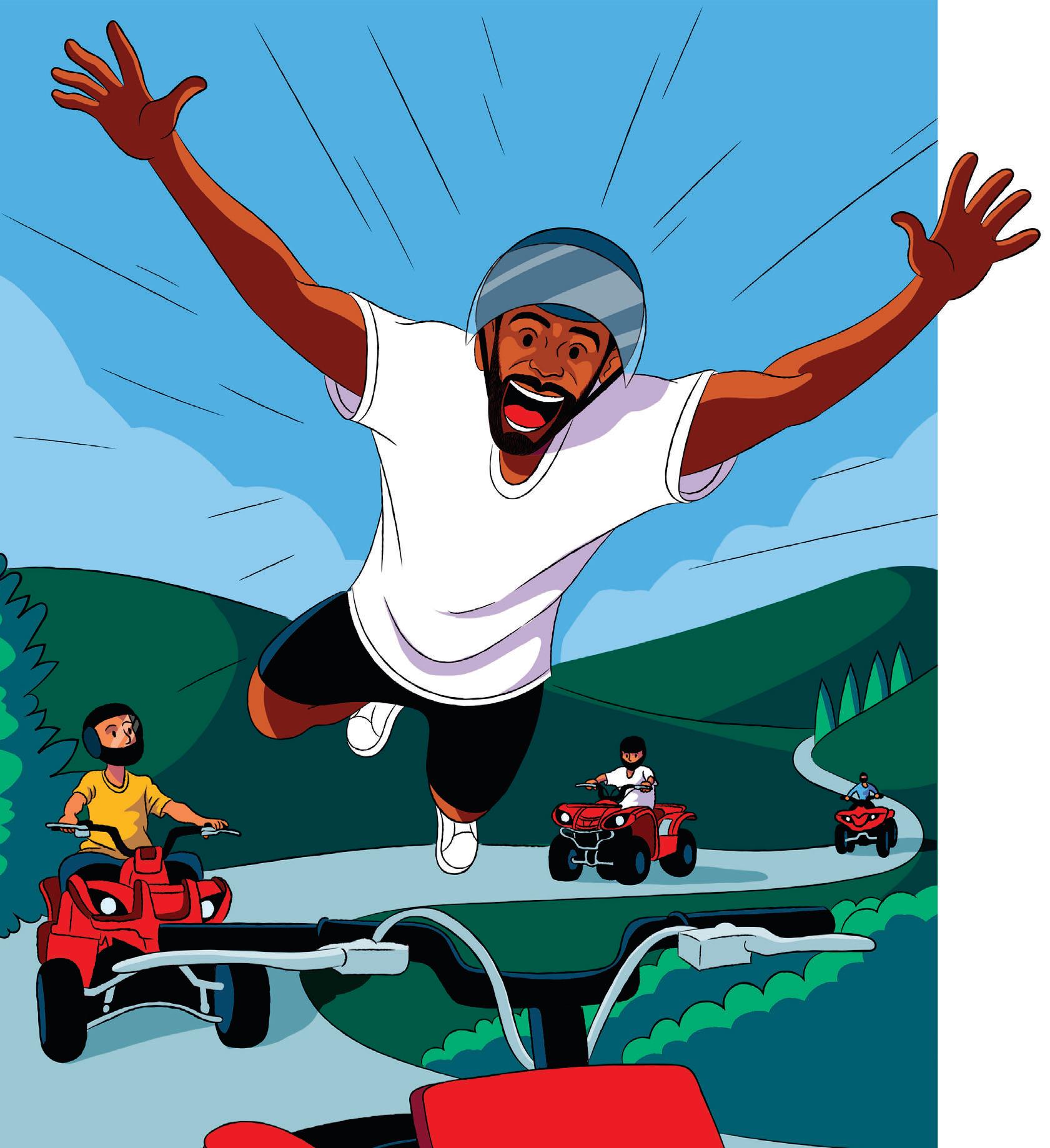 FLY OFF THE HANDLEBARS