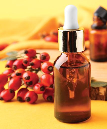 GET GLOWY WITH ROSEHIP OIL