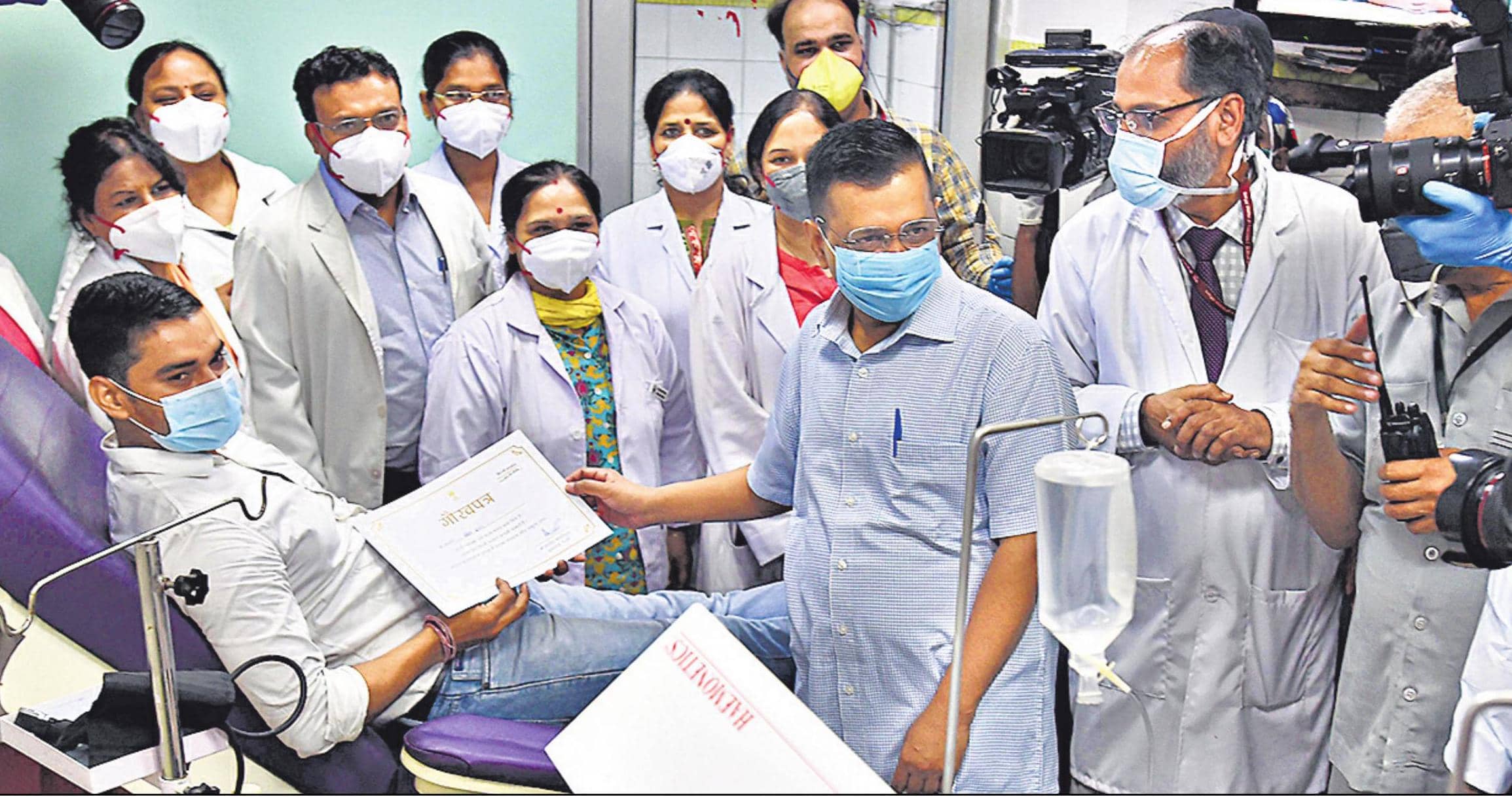सबके प्रयास से संभली दिल्ली: केजरीवाल