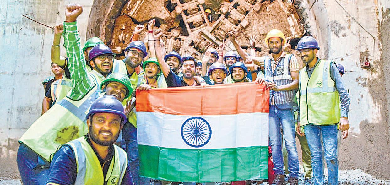 मेट्रो की सबसे गहरी सुरंग बनकर तैयार