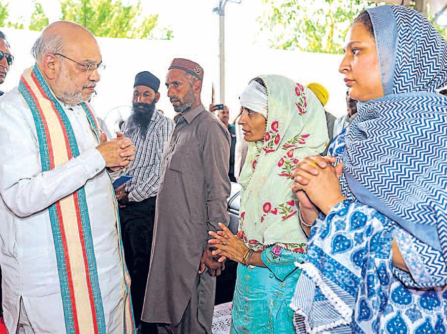 नागरिकों और सीमा पर कोई भी हमला बर्दाश्त नहीं करेंगे: शाह