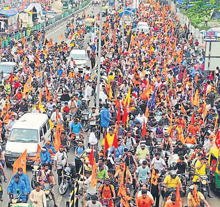 कांवड़ यात्रा में हिंसा की साजिश नाकाम, तीन धरे