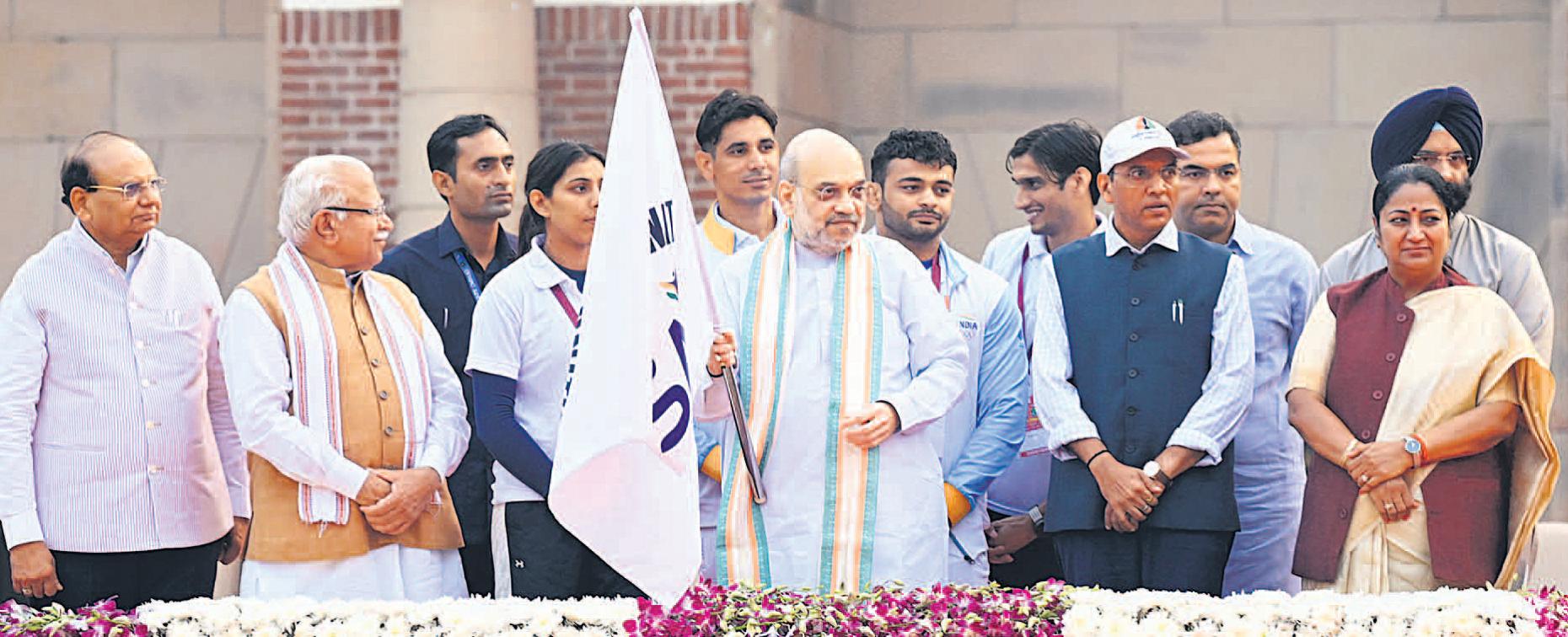 भारत निर्माण में पटेल का योगदान अहम: शाह