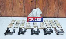 Cops unearth 2 int'l narco-arms, hawala modules, 9 arrested