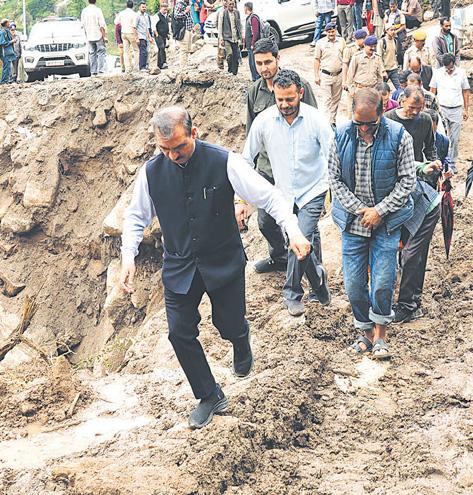 CM Sukhu announces ₹7-crore relief for disaster-affected Seraj