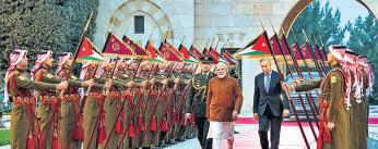 Global issues, terrorism, Gaza feature in India-Jordan talks
