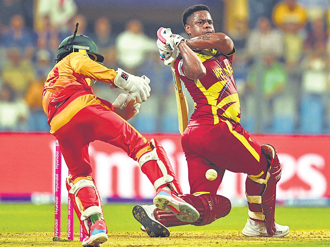 Hetmyer power-hitting floors listless Zimbabwe