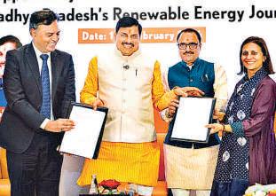 MP Sets New Benchmark, Emerges As a Green Energy Role Model