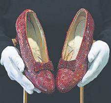 Judy Garland's ruby slippers up for auction after 20 years