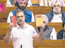 'Cong follows Indian Constitution, BJP's book is Manusmriti'