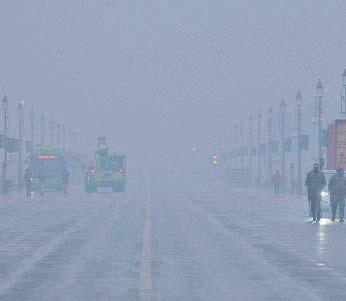 Fog, rain and chill prevail in Delhi; mercury may dip again tomorrow
