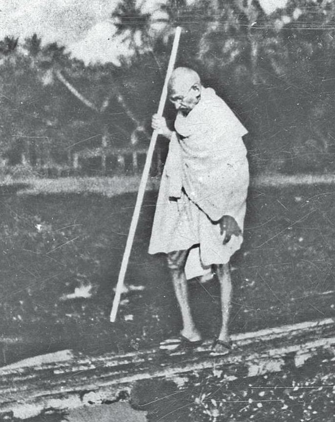 The charm of Gandhiji
