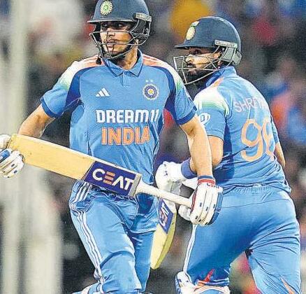 Iyer blitz, Gill poise guide India to facile victory in opening game