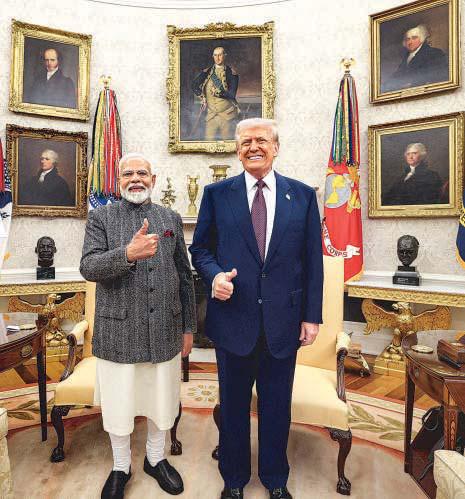 Howdy Trump at Quad Summit in India